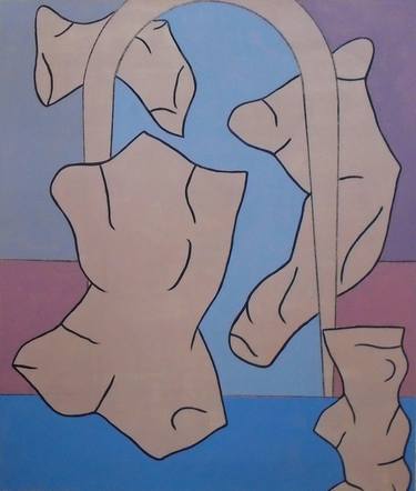Original Figurative Abstract Paintings by Matthew Dibble