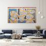 In a curated space.