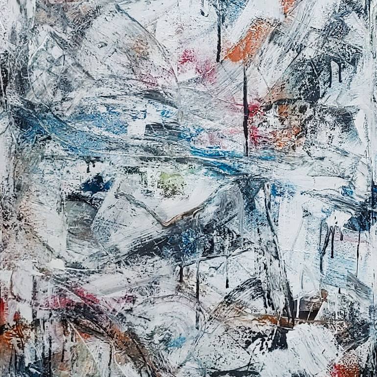 Original Abstract Expressionism Abstract Painting by Matthew Dibble