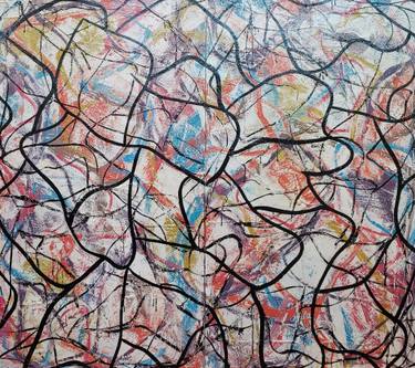 Original Abstract Expressionism Abstract Paintings by Matthew Dibble