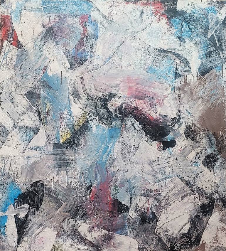 Original Abstract Expressionism Abstract Paintings by Matthew Dibble