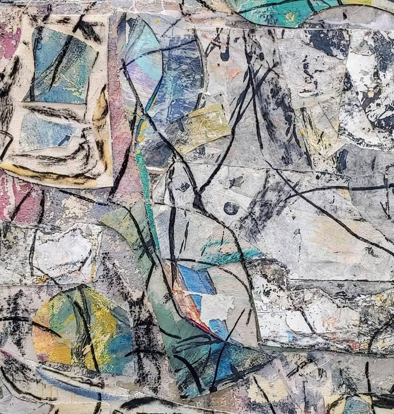 Original Abstract Expressionism Abstract Mixed Media by Matthew Dibble