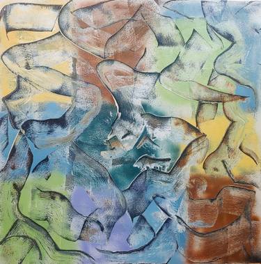 Original Abstract Expressionism Abstract Paintings by Matthew Dibble