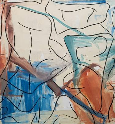 Original Abstract Expressionism Abstract Paintings by Matthew Dibble