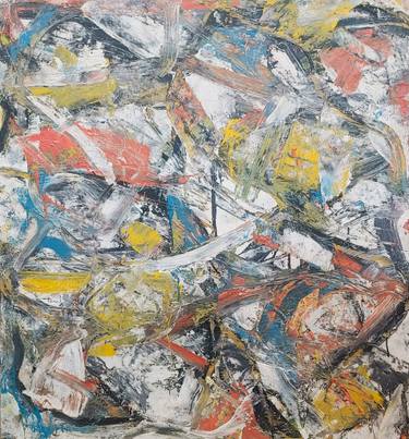 Original Abstract Expressionism Abstract Paintings by Matthew Dibble