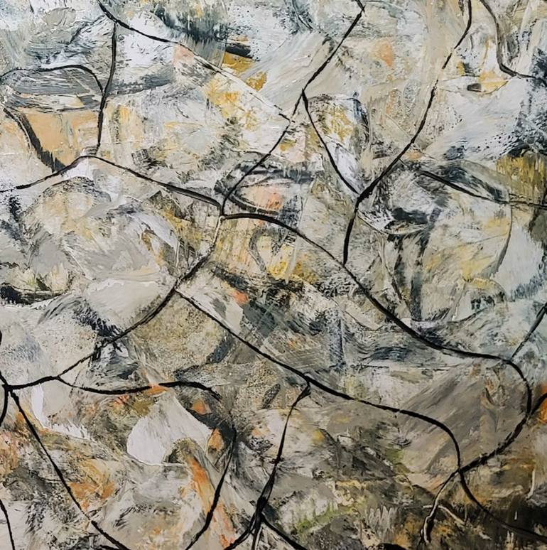 Original Abstract Expressionism Abstract Painting by Matthew Dibble