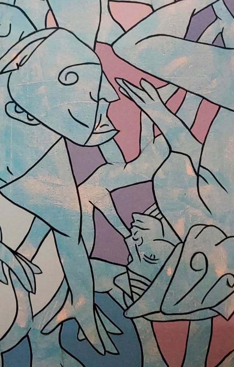 Original Contemporary Abstract Painting by Matthew Dibble