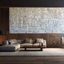 In a curated space.