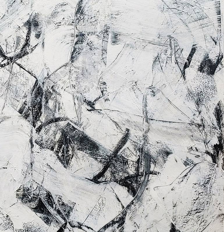 Original Abstract Expressionism Abstract Painting by Matthew Dibble