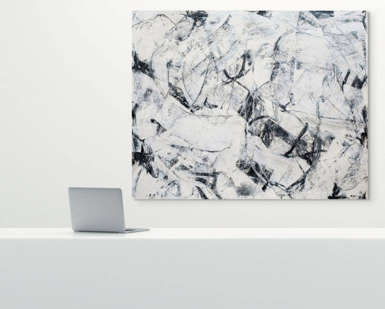 Original Abstract Expressionism Abstract Painting by Matthew Dibble