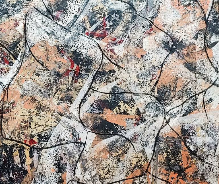 Original Abstract Expressionism Abstract Painting by Matthew Dibble