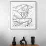 In a curated space.