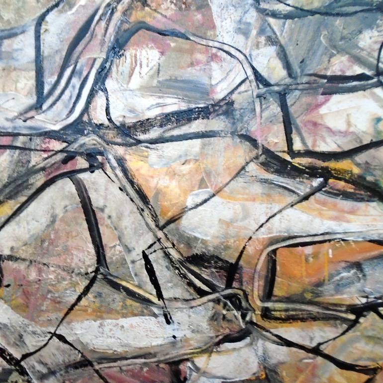 Original Abstract Expressionism Abstract Painting by Matthew Dibble