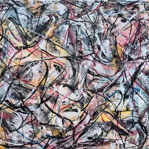 Collection Small Gestural Abstraction