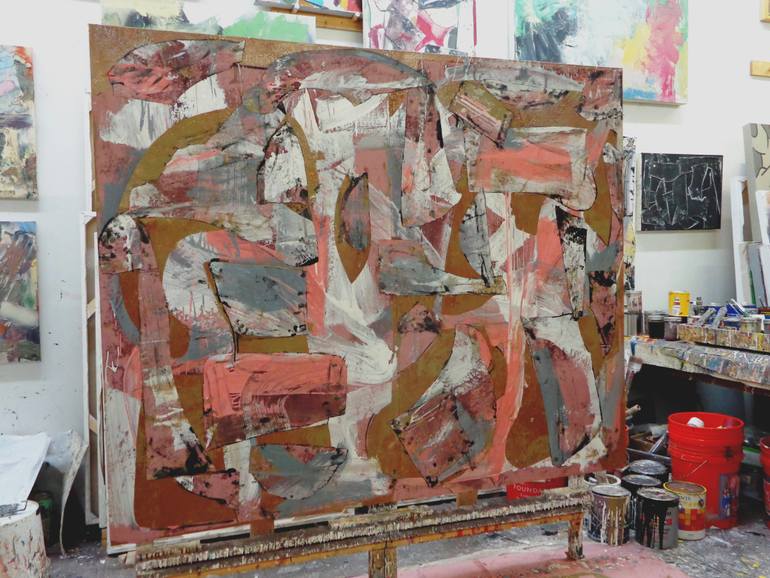 Original Abstract Painting by Matthew Dibble