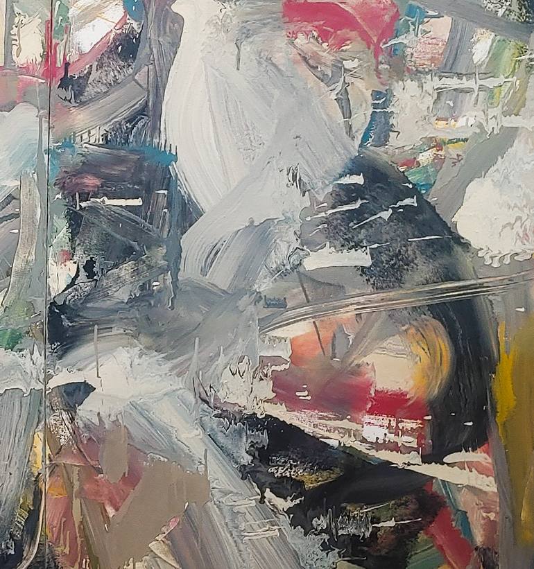 Original Abstract Expressionism Abstract Painting by Matthew Dibble