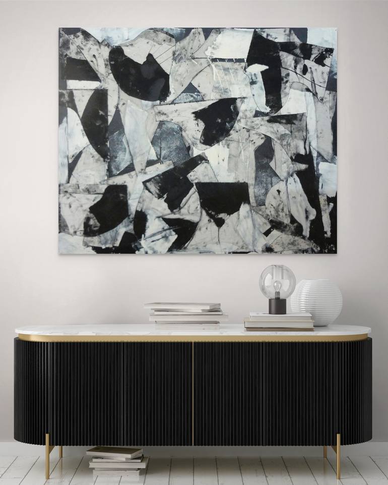 Original Abstract Expressionism Abstract Painting by Matthew Dibble