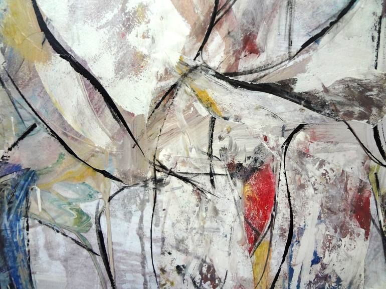 Original Abstract Expressionism Abstract Painting by Matthew Dibble