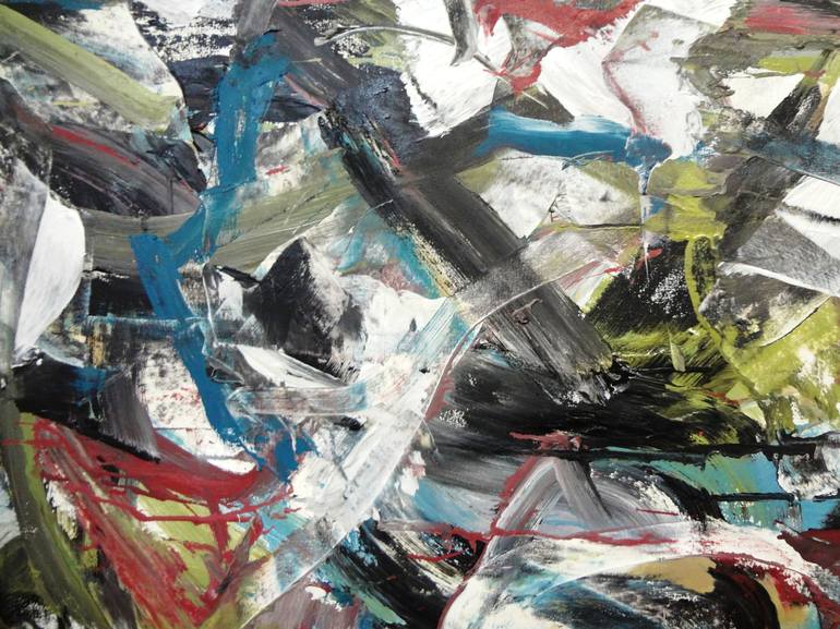 Original Abstract Expressionism Abstract Painting by Matthew Dibble