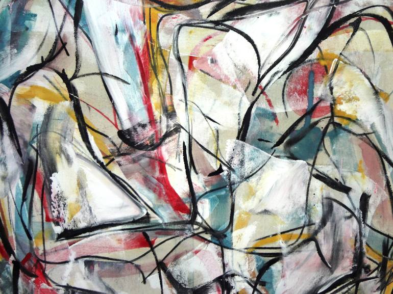 Original Abstract Expressionism Abstract Painting by Matthew Dibble