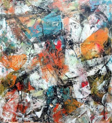 Original Abstract Expressionism Abstract Paintings by Matthew Dibble