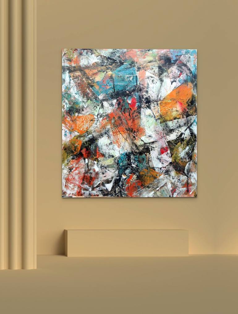 Original Abstract Painting by Matthew Dibble