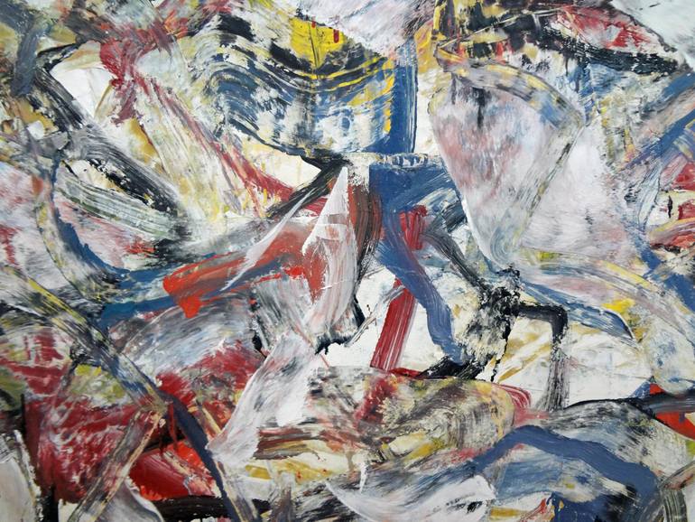 Original Abstract Expressionism Abstract Painting by Matthew Dibble
