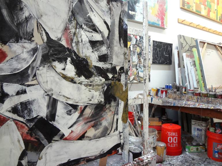 Original Abstract Expressionism Abstract Painting by Matthew Dibble