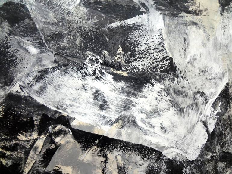 Original Abstract Expressionism Abstract Painting by Matthew Dibble