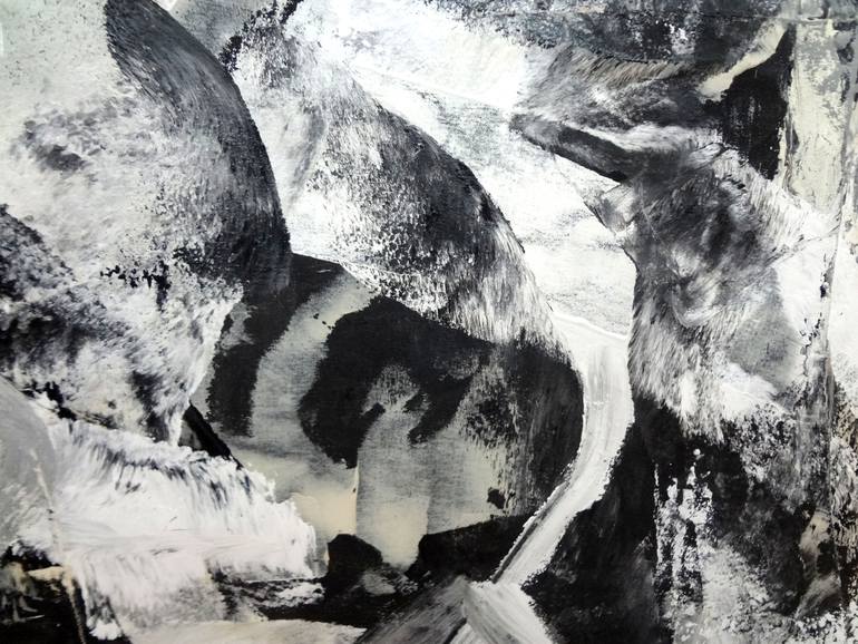 Original Abstract Expressionism Abstract Painting by Matthew Dibble