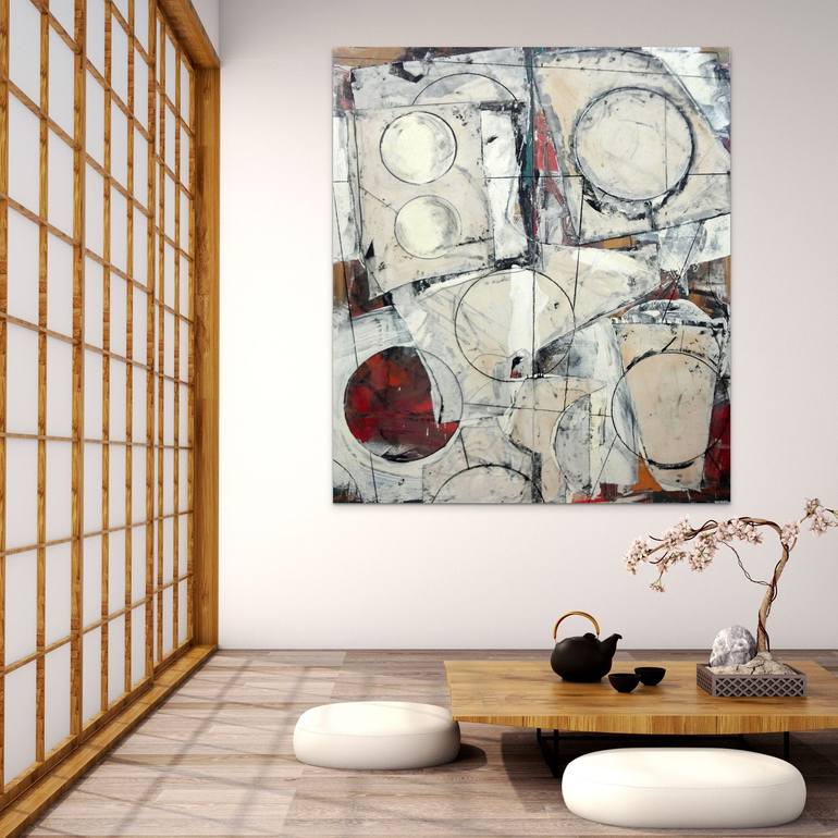 Original Abstract Expressionism Abstract Painting by Matthew Dibble