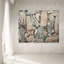 In a curated space,