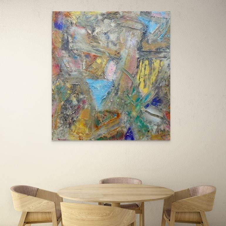 Original Abstract Expressionism Abstract Painting by Matthew Dibble