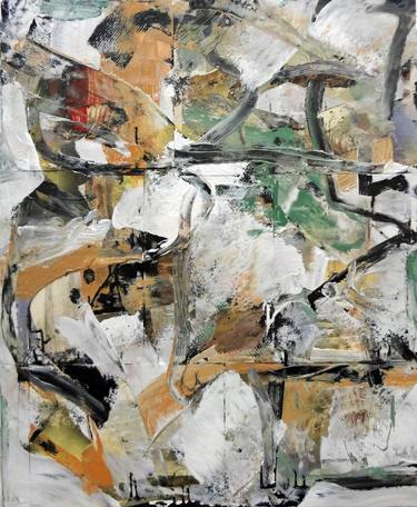 Original Abstract Expressionism Abstract Paintings by Matthew Dibble