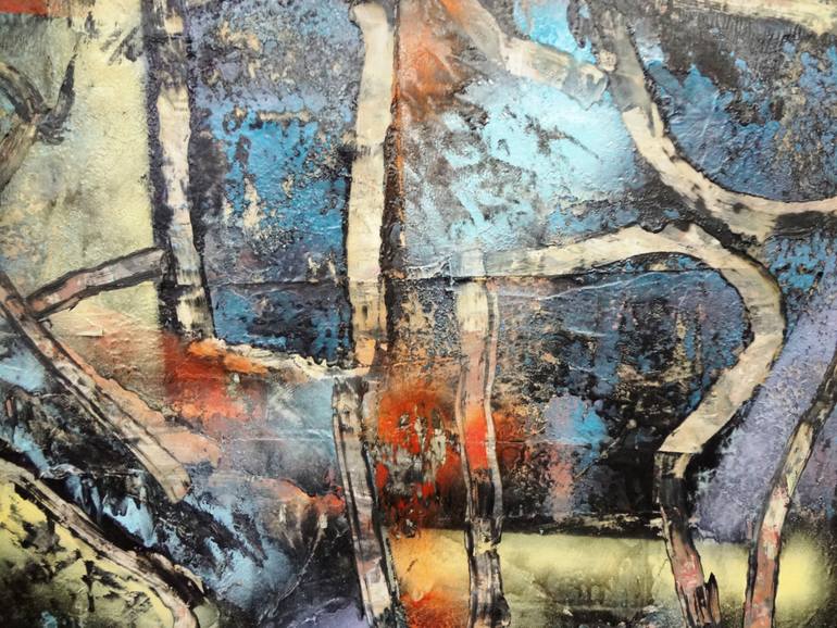 Original Abstract Painting by Matthew Dibble