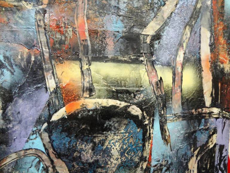 Original Abstract Painting by Matthew Dibble