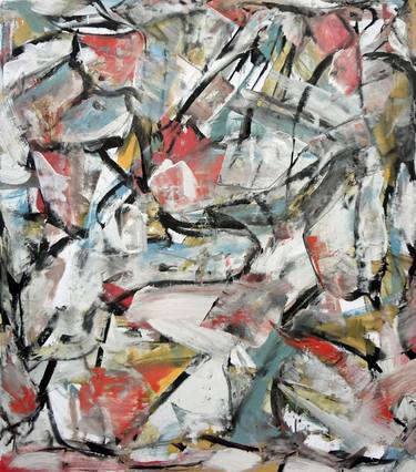 Original Abstract Expressionism Abstract Paintings by Matthew Dibble