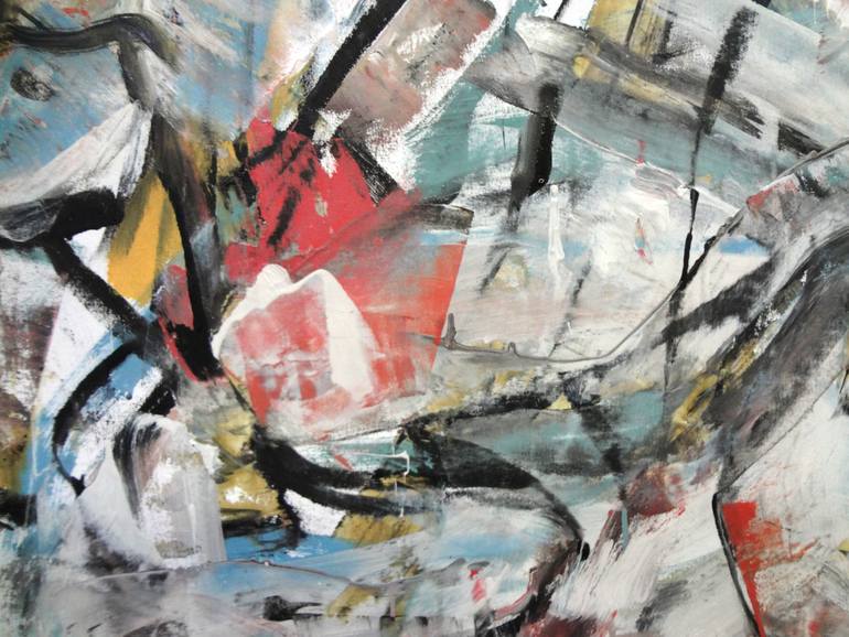Original Abstract Expressionism Abstract Painting by Matthew Dibble