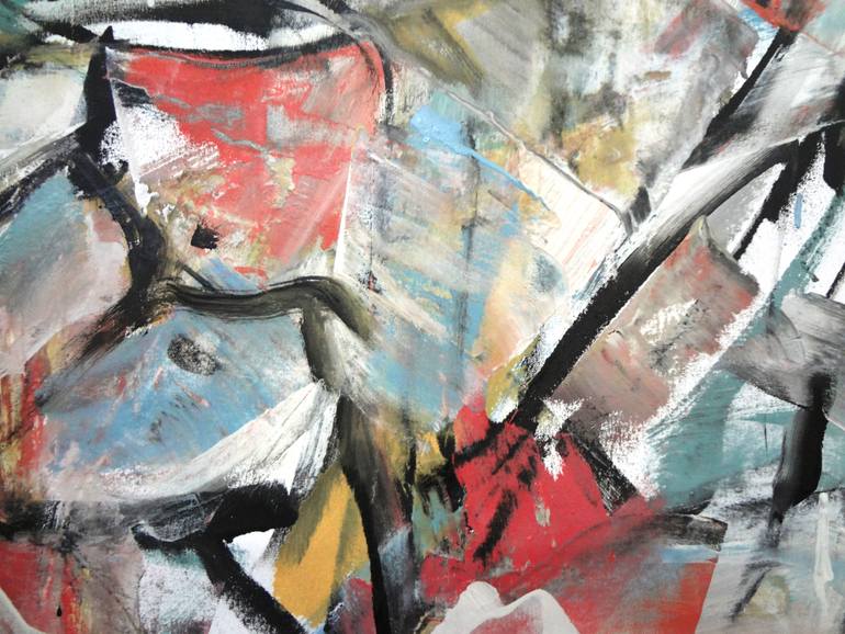 Original Abstract Expressionism Abstract Painting by Matthew Dibble
