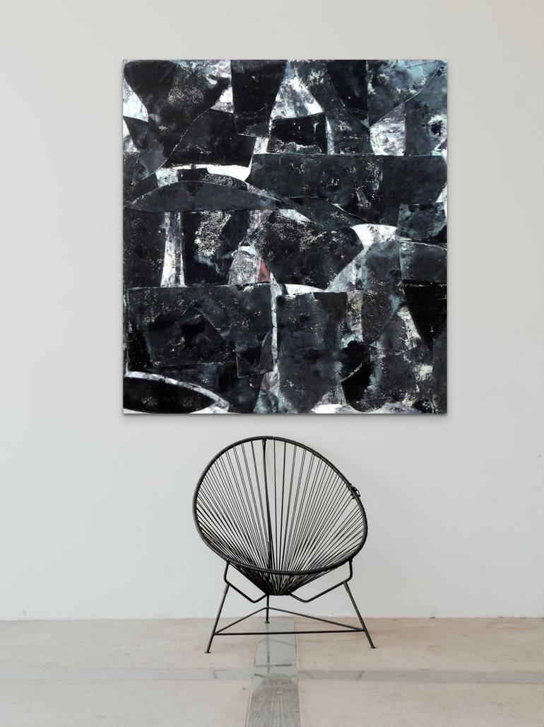 Original Abstract Expressionism Abstract Painting by Matthew Dibble