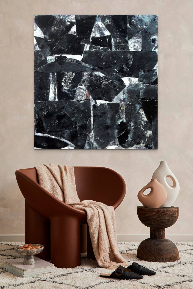 Original Abstract Expressionism Abstract Painting by Matthew Dibble