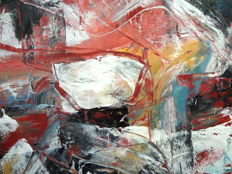 Original Abstract Expressionism Abstract Painting by Matthew Dibble