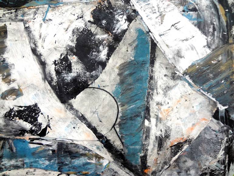 Original Abstract Expressionism Abstract Painting by Matthew Dibble