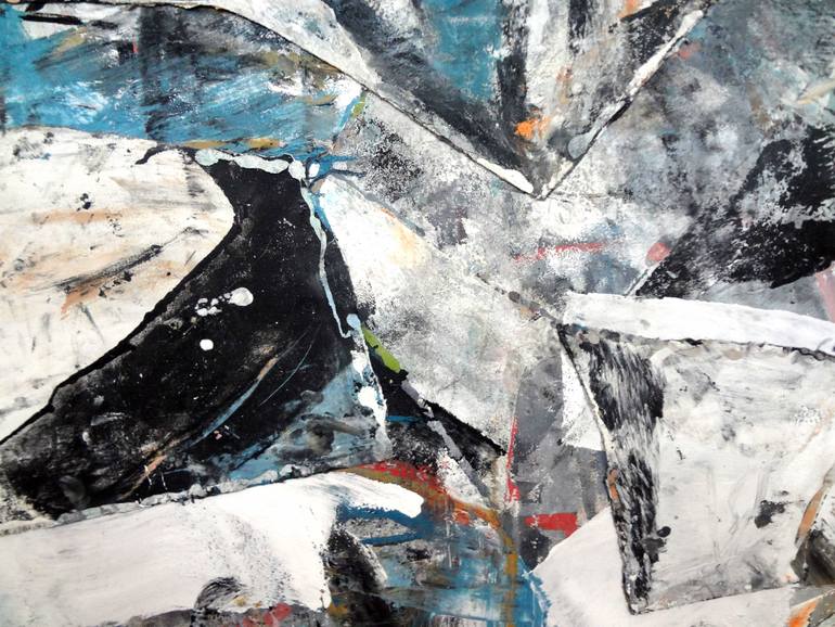 Original Abstract Expressionism Abstract Painting by Matthew Dibble