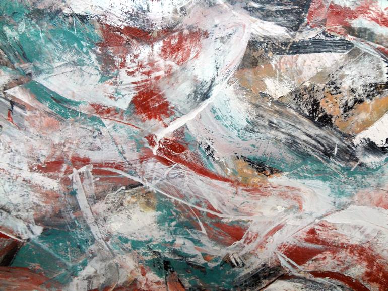 Original Abstract Expressionism Abstract Painting by Matthew Dibble