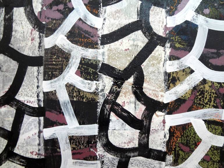 Original Abstract Expressionism Abstract Painting by Matthew Dibble