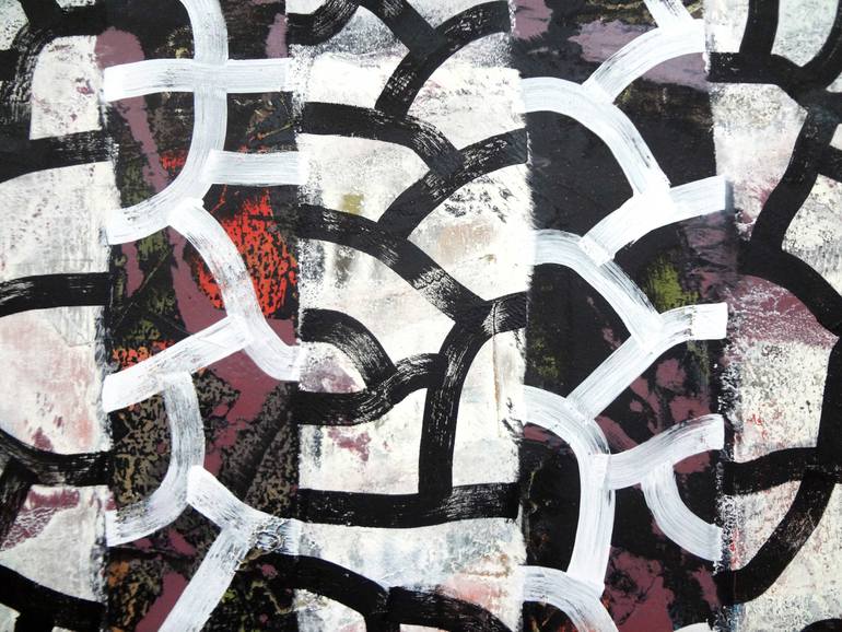 Original Abstract Expressionism Abstract Painting by Matthew Dibble