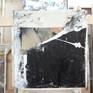 Enamel and paper on birch panel. Ships in a wood box with hardware included