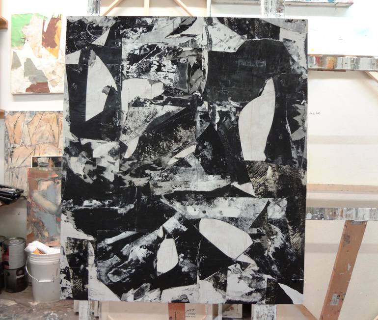 Original Abstract Expressionism Abstract Painting by Matthew Dibble