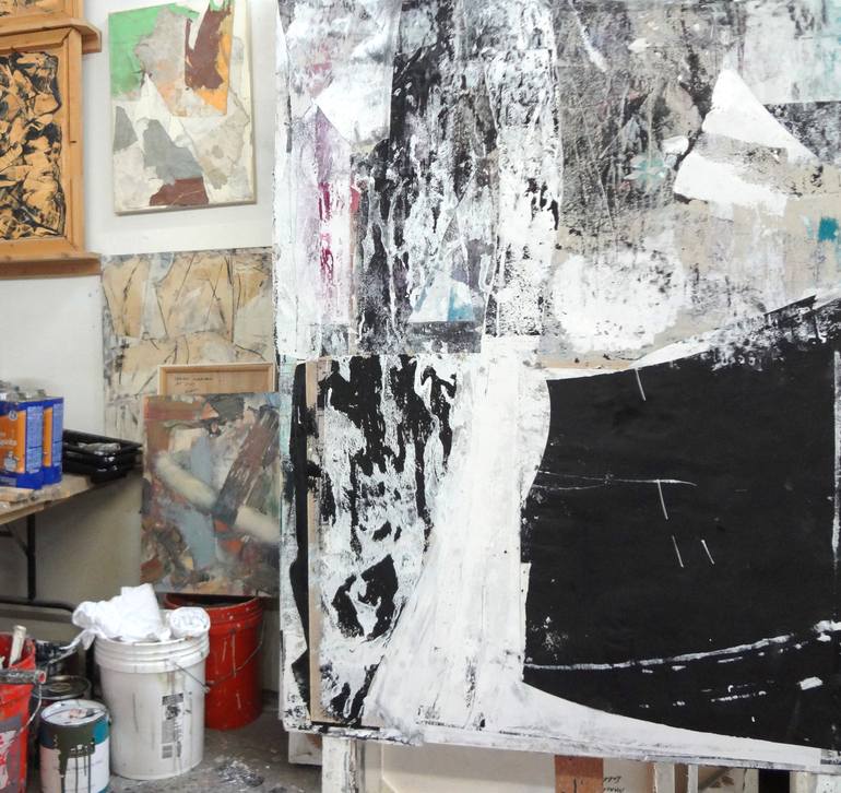 Original Abstract Expressionism Abstract Painting by Matthew Dibble